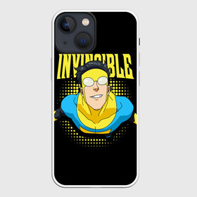 Чехол для iPhone 13 mini с принтом Invincible в Курске,  |  | invincible | комикс | марк грейсон | мультсериал | неуязвимый | супергерой