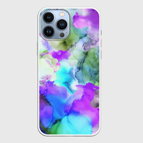 Чехол для iPhone 13 Pro Max с принтом Акварельная краска в Курске,  |  | abstract | art | casual | gradient | summer | texture | watercolor | абстракция | акварель | брызги красок | градиент | краски | лето | повседневный стиль | пятна | разводы красок | разноцветные разводы | текстура | узор