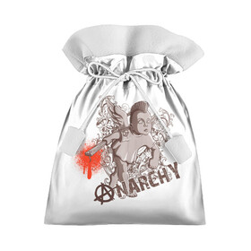 Подарочный 3D мешок с принтом АНГЕЛ АНАРХИИ в Курске, 100% полиэстер | Размер: 29*39 см | anarchy | angel | art | blood | punk | анархия | ангел | ирокез | кровь | крылья | культура | мальчик | панк | символ | узор