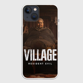 Чехол для iPhone 13 с принтом RESIDENT EVIL VILLAGE в Курске,  |  | resident evil | resident evil 8 village | village | вампиры | димитреску | леди | резидент | эвил