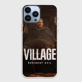 Чехол для iPhone 13 Pro Max с принтом RESIDENT EVIL VILLAGE в Курске,  |  | Тематика изображения на принте: resident evil | resident evil 8 village | village | вампиры | димитреску | леди | резидент | эвил