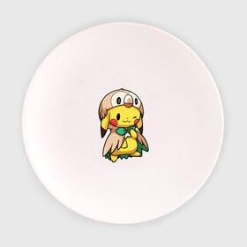 Тарелка с принтом Пикачу - совенок в Курске, фарфор | диаметр - 210 мм
диаметр для нанесения принта - 120 мм | anime | picachu | pikachu | аниме | милый | пика | пикачу | покебол | покемон