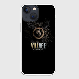 Чехол для iPhone 13 mini с принтом Resident Evil Village в Курске,  |  | biohazard | lady dumitrescu | re 8 | re village | resident evil | stars | umbrella | vampire | vii | village | амбрелла | вампир | диметреску | димитреску | зомби | корпорация амбрелла | обитель зла | обитель зла деревня | резидент | резиден