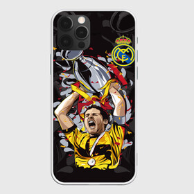 Чехол для iPhone 12 Pro Max с принтом Икер Касильяс в Курске, Силикон |  | fc real madrid | iker casillas | вратарь | икер касильяс | испанский | фк реал мадрид | футболист