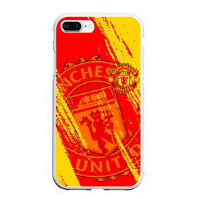 Чехол для iPhone 7Plus/8 Plus матовый с принтом МАНЧЕСТЕР MANCHESTER UNITED в Курске, Силикон | Область печати: задняя сторона чехла, без боковых панелей | football | manchester united football club | sport | uefa | английская премьер лига | лига финал | манчестер юнайтед | матч. | спорт | уефа | финал | футбол