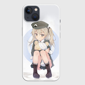 Чехол для iPhone 13 с принтом Girls und Panzer в Курске,  |  | darjeeling | girls und panzer | girls und panzer правда | дарджилинг | девочки и танки | девушки и танки | катюша | нисидзуми михо | правда | танки