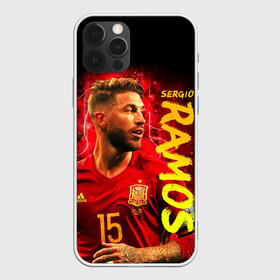 Чехол для iPhone 12 Pro Max с принтом Серхио Рамос Сборная Испании в Курске, Силикон |  | sergio ramos | sr4 | номер 4 | реал мадрид | сборная испании | серхио рамос | футбол | футболист