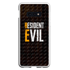 Чехол для Samsung S10E с принтом RESIDENT EVIL VILLAGE ДЕРЕВН в Курске, Силикон | Область печати: задняя сторона чехла, без боковых панелей | Тематика изображения на принте: horror | lady dimitrescu | resident evil | resident evil 8 | village | демитреска | деревня | димитреску | леди димитреска | обитель зла | резидент эвил | ресидент евил | хоррор