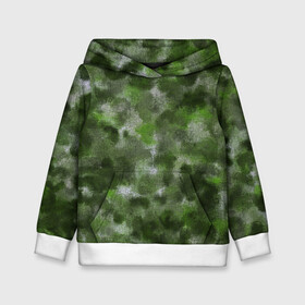 Детская толстовка 3D с принтом Canvas Green Camo в Курске, 100% полиэстер | двухслойный капюшон со шнурком для регулировки, мягкие манжеты на рукавах и по низу толстовки, спереди карман-кенгуру с мягким внутренним слоем | abstraction | camouflage | canvas | green | камуфляж