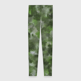 Леггинсы 3D с принтом Canvas Green Camo в Курске, 80% полиэстер, 20% эластан | Эластичный пояс, зауженные к низу, низкая посадка | abstraction | camouflage | canvas | green | камуфляж