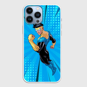 Чехол для iPhone 13 Pro Max с принтом Неуязвимый Марк Грэйсон в Курске,  |  | amazon | cartoon | evil | good | invincible | mark grayson | original | prime video | robert kirkman | superhero | villain | walking dead creator | амазон | добро | зло | злодей | мультфильм | неуязвимый | роберт киркман | сериал | создатель ходячие мертв