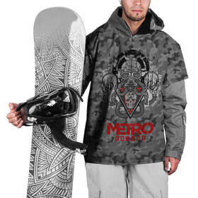 Накидка на куртку 3D с принтом Metro Stalker в Курске, 100% полиэстер |  | 2033 | exodus | metro | metro 2033 | metro exodus | stalker | апокалипсис | диггер | дигеры | метро | разрушка | эпидемия