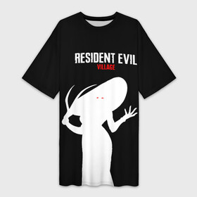 Платье-футболка 3D с принтом RESIDENT EVIL: VILLAGE в Курске,  |  | dimitrescu | evil | resident | village | димитреску | зла | ивел | обитель | резидент