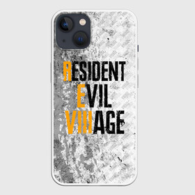 Чехол для iPhone 13 с принтом RESIDENT EVIL VILLAGE | ГРАНЖ в Курске,  |  | horror | lady dimitrescu | resident evil | resident evil 8 | village | демитреска | деревня | димитреску | леди димитреска | обитель зла | резидент эвил | ресидент евил | хоррор