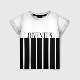 Детская футболка 3D с принтом Juventus | Tee Black and White (2021/22) в Курске, 100% гипоаллергенный полиэфир | прямой крой, круглый вырез горловины, длина до линии бедер, чуть спущенное плечо, ткань немного тянется | 0x000000123 | juve | juventus | ronaldo | криштьяно | роналдо | юве | ювентус