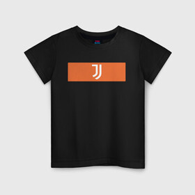 Детская футболка хлопок с принтом Juventus | Tee Cut & Sew (2021 в Курске, 100% хлопок | круглый вырез горловины, полуприлегающий силуэт, длина до линии бедер | Тематика изображения на принте: 0x000000123 | juve | juventus | ronaldo | криштьяно | роналдо | юве | ювентус