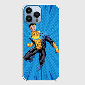 Чехол для iPhone 13 Pro Max с принтом Марк Грэйсон Неуязвимый в Курске,  |  | amazon | cartoon | evil | good | invincible | mark grayson | original | prime video | robert kirkman | superhero | villain | walking dead creator | амазон | добро | зло | злодей | мультфильм | неуязвимый | роберт киркман | сериал | создатель ходячие мертв