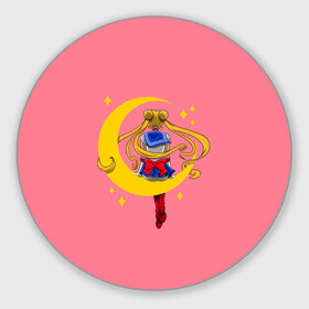 Коврик для мышки круглый с принтом Sailor Moon в Курске, резина и полиэстер | круглая форма, изображение наносится на всю лицевую часть | ami | chibiusa | haruka | hotaru | makoto | minako | moon | rei | sailor | usagi | ами | артемис | венера | луна | макото | марс | меркурий | минако | мичиру | момару | мун | плутон | принц | рэй | сатурн | сейлор | серенити | сецуна 