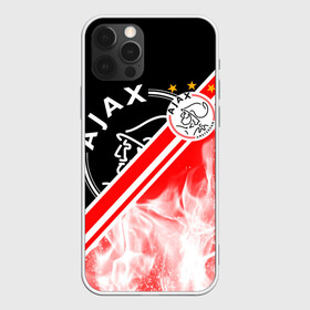 Чехол для iPhone 12 Pro Max с принтом FC AJAX AMSTERDAM / ФК АЯКС в Курске, Силикон |  | ajax amsterdam | fifa | football | football club. | sport | uefa | английская премьер лига | аякс амстердам | лига финал | матч | спорт | уефа | финал | фифа | футбол | футбольный клуб