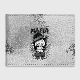 Обложка для студенческого билета с принтом Mafia в Курске, натуральная кожа | Размер: 11*8 см; Печать на всей внешней стороне | Тематика изображения на принте: art | арт | графика | животные | звери | мафиози | мафия | обезьяна