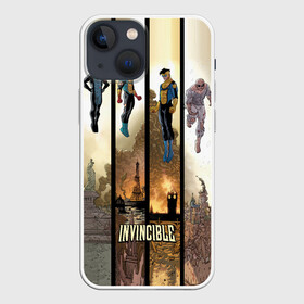 Чехол для iPhone 13 mini с принтом Неуязвимый (Invincible) в Курске,  |  | damien darkblood | invincible | дэмиен даркблад | мультсериал | непобедимый | неуязвимый