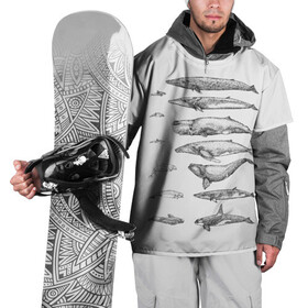 Накидка на куртку 3D с принтом киты графика в Курске, 100% полиэстер |  | Тематика изображения на принте: ocean | orca | sea | sea animal | whale | графика | дельфин | касатка | кит | море | океан | плакат | рисунок кита