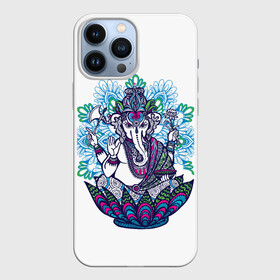 Чехол для iPhone 13 Pro Max с принтом Слон будда в Курске,  |  | будда | будды | буды | медитация | мир | радужные | руки | слон | слон будды | слоны | спокойствие | топор | туристам | хипи | хобот | хоппи | цветы