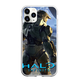 Чехол для iPhone 11 Pro матовый с принтом Halo Infinite в Курске, Силикон |  | game | games | halo | infinite | microsoft | xbox