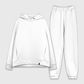 Женский костюм хлопок Oversize с принтом Neymar Jr white logo в Курске,  |  | brazil | champions | fifa | junior | neymar | neymar jr | paris saint germain | psg | uefa | бразилия | джуниор | младший | наймар | неймар | пари сен жермен | петух | псж | сборная бразилии | уефа | фифа | футбик | футбол 