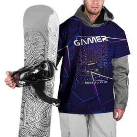Накидка на куртку 3D с принтом GAMER gamepad в Курске, 100% полиэстер |  | gamer | джойстик | игра | игрок | игроман