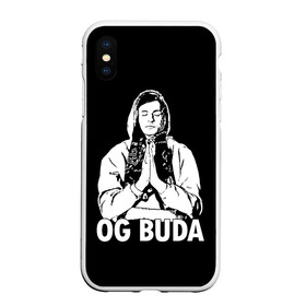 Чехол для iPhone XS Max матовый с принтом OG Buda в Курске, Силикон | Область печати: задняя сторона чехла, без боковых панелей | Тематика изображения на принте: og buda | rap | буда | григорий ляхов | музыка | ог буда | певец | русский рэп | рэп | рэпер