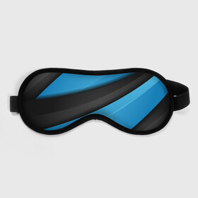 Маска для сна 3D с принтом Blue Sport Style в Курске, внешний слой — 100% полиэфир, внутренний слой — 100% хлопок, между ними — поролон |  | 3d | 3д | sport | абстракция | линии | паттерн | соты | спортивный стиль | текстуры