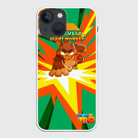 Чехол для iPhone 13 mini с принтом BTD6 Pat Fusty в Курске,  |  | атака | ближний | бой | обезьянка | оглушение | пэт фасти | шар