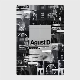 Магнитный плакат 2Х3 с принтом Agust D в Курске, Полимерный материал с магнитным слоем | 6 деталей размером 9*9 см | Тематика изображения на принте: agust | bts | d | k pop | suga | агуст | бтс | ди | к поп | кей поп | шуга