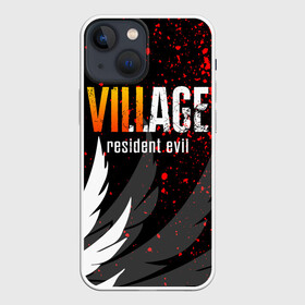 Чехол для iPhone 13 mini с принтом RESIDENT EVIL 8 VILLAGE в Курске,  |  | biohazard | game. | resident 8 | resident evil village | госпожа димитреску | игра | итан уинтерс | резидент 8 | резидент эвил вилладж | ужасы