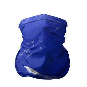 Бандана-труба 3D с принтом Катер и море в Курске, 100% полиэстер, ткань с особыми свойствами — Activecool | плотность 150‒180 г/м2; хорошо тянется, но сохраняет форму | арт | белый | иллюстрация | катер | море | плыть | принт | синий | фон