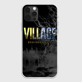 Чехол для iPhone 12 Pro Max с принтом Resident Evil Village в Курске, Силикон |  | Тематика изображения на принте: resident evil | survival horror | village | вилладж | деревня | компьютерная игра | ночь | обитель зла | сухие деревья