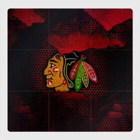 Магнитный плакат 3Х3 с принтом CHICAGO NHL в Курске, Полимерный материал с магнитным слоем | 9 деталей размером 9*9 см | Тематика изображения на принте: blackhawks | chicago | iron | logo | nhl | red | sport | usa | блэкхоукс | железо | логотип | нхл | сетка | спорт | сша | хоккей | чикаго