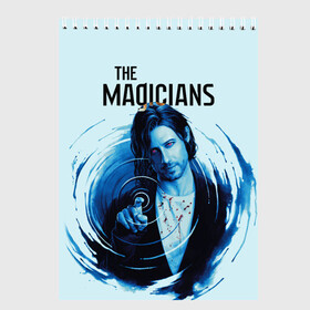 Скетчбук с принтом The Magicians в Курске, 100% бумага
 | 48 листов, плотность листов — 100 г/м2, плотность картонной обложки — 250 г/м2. Листы скреплены сверху удобной пружинной спиралью | coldwater | elliot | fillory | margo | quentin | quentin coldwater | the magicians | волшебники | квентин | марго | филлари | филлори | филори | эллиот