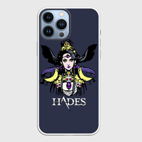 Чехол для iPhone 13 Pro Max с принтом Hades в Курске,  |  | hades | zagreus | zagrey | богиня ночи | древняя греция | загрей | логотипы игр | мифология | никта | олимп | персонажи игр | хадес | хадис | хейдес | хейдс