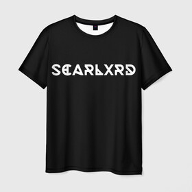 Мужская футболка 3D с принтом Scarlxrd в Курске, 100% полиэфир | прямой крой, круглый вырез горловины, длина до линии бедер | aggression | rap | scream