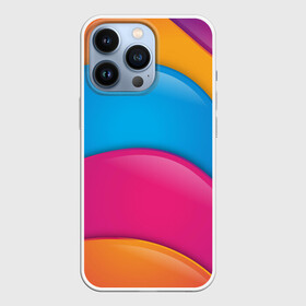 Чехол для iPhone 13 Pro с принтом Candy rainbow в Курске,  |  | 3d | 3д | sport | абстракция | линии | паттерн | соты | спортивный стиль | текстуры