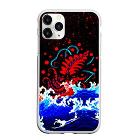 Чехол для iPhone 11 Pro Max матовый с принтом Кровавый Кракен Монстр в Курске, Силикон |  | animal | beast | blood | drops | kraken | monster | ocean | octopus | sea | water | waves | брызги | вода | волны | животные | звери | капли | кракен | кровь | монстр | море | океан | осьминог | рыбы | щупальца