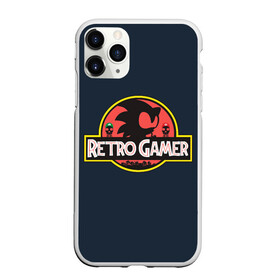 Чехол для iPhone 11 Pro матовый с принтом Retro Gamer в Курске, Силикон |  | mario | sonic | доктор эггман | ёж | ёж шедоу | ехидна наклз | майлз прауэр | марио | соник | тейлз | эми роуз