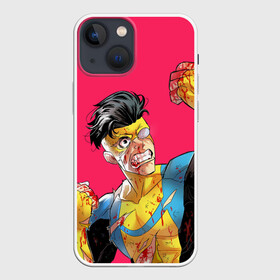 Чехол для iPhone 13 mini с принтом Неуязвимый в Курске,  |  | allen | invincible | omni man | omniman | superhero | алиен | аллен | инвинсибл | неуязвимый | омнимэн | супергерои