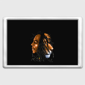 Магнит 45*70 с принтом БОБ МАРЛИ в Курске, Пластик | Размер: 78*52 мм; Размер печати: 70*45 | bob | face | jamaica | lion | marley | reggae | боб | дреды | лев | лицо | марли | музыка | портрет | регги | ямайка