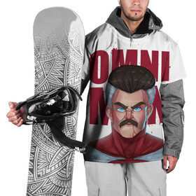 Накидка на куртку 3D с принтом Омни Мен в Курске, 100% полиэстер |  | allen | invincible | omni man | omniman | superhero | алиен | аллен | инвинсибл | неуязвимый | омнимэн | супергерои