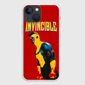 Чехол для iPhone 13 mini с принтом Неуязвимый в Курске,  |  | allen | invincible | omni man | omniman | superhero | алиен | аллен | инвинсибл | неуязвимый | омнимэн | супергерои