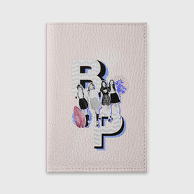 Обложка для паспорта матовая кожа с принтом BP Style в Курске, натуральная матовая кожа | размер 19,3 х 13,7 см; прозрачные пластиковые крепления | black pink | blackpink | pop | блэк пинк | ким дженни | ким джи су | корейцы | лалиса манобан | музыка | поп | попса | розэ