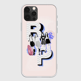 Чехол для iPhone 12 Pro Max с принтом BP Style в Курске, Силикон |  | black pink | blackpink | pop | блэк пинк | ким дженни | ким джи су | корейцы | лалиса манобан | музыка | поп | попса | розэ
